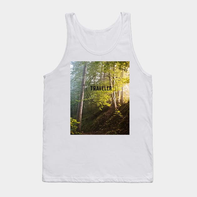 Traveler forrest edition Tank Top by Norrern designs